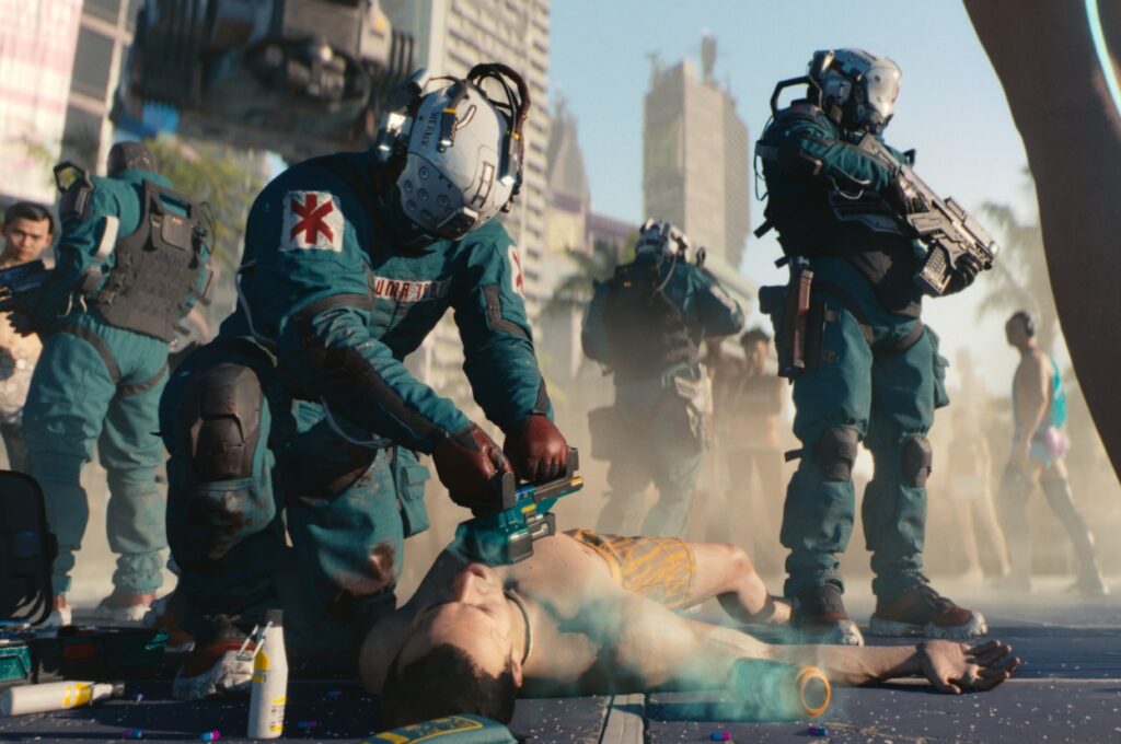 Cyberpunk 2077 trauma team