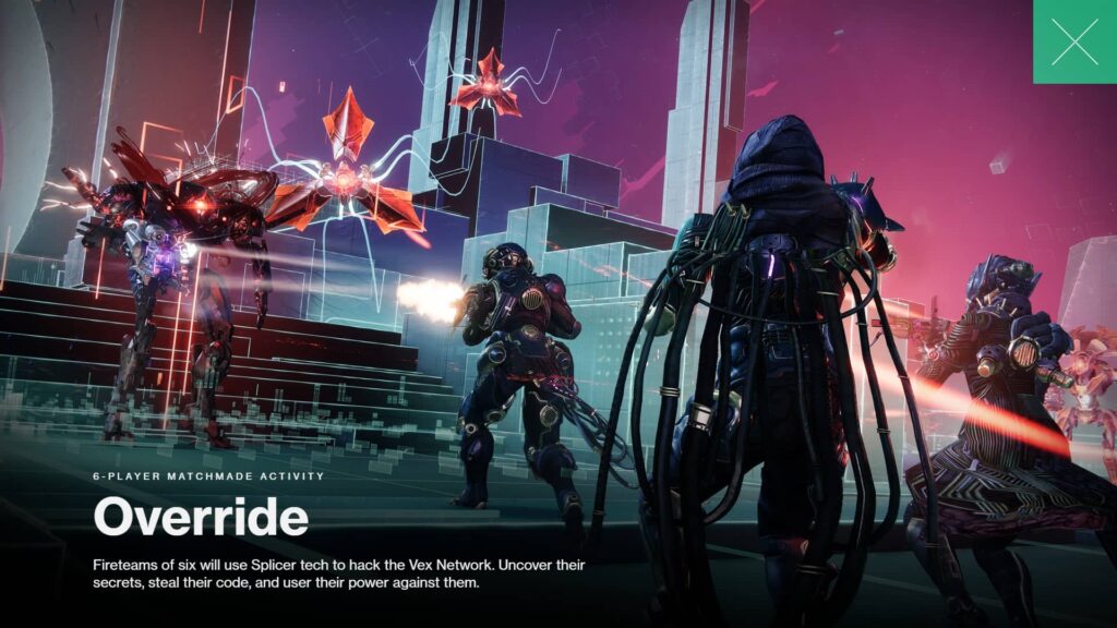 Destiny 2 Override