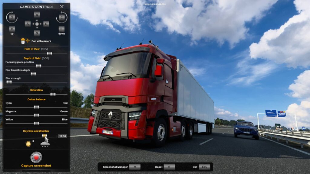 ETS 2 1.41 - nastavení času