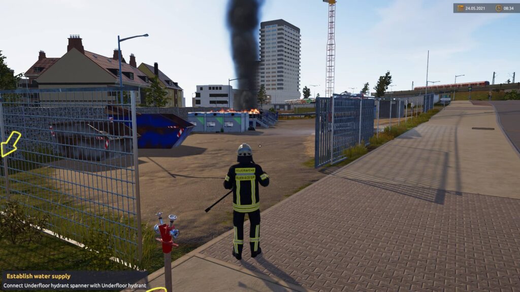 Emergency Call 112 The Fire Fighting Simulation 2 - požár