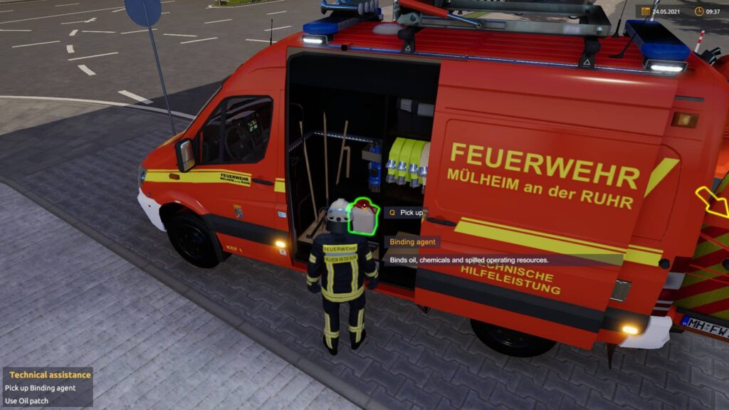 Emergency Call 112 The Fire Fighting Simulation 2 - vybavení