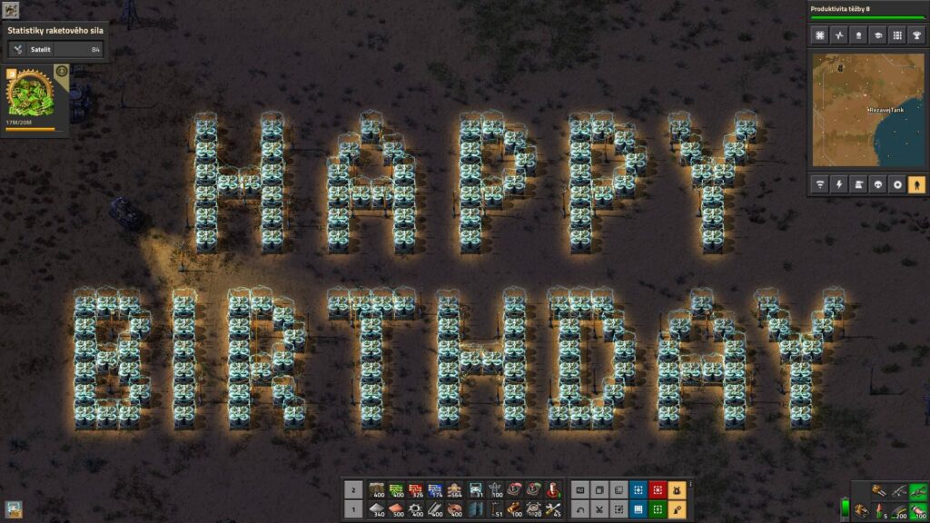 Factorio - Happy Birthday