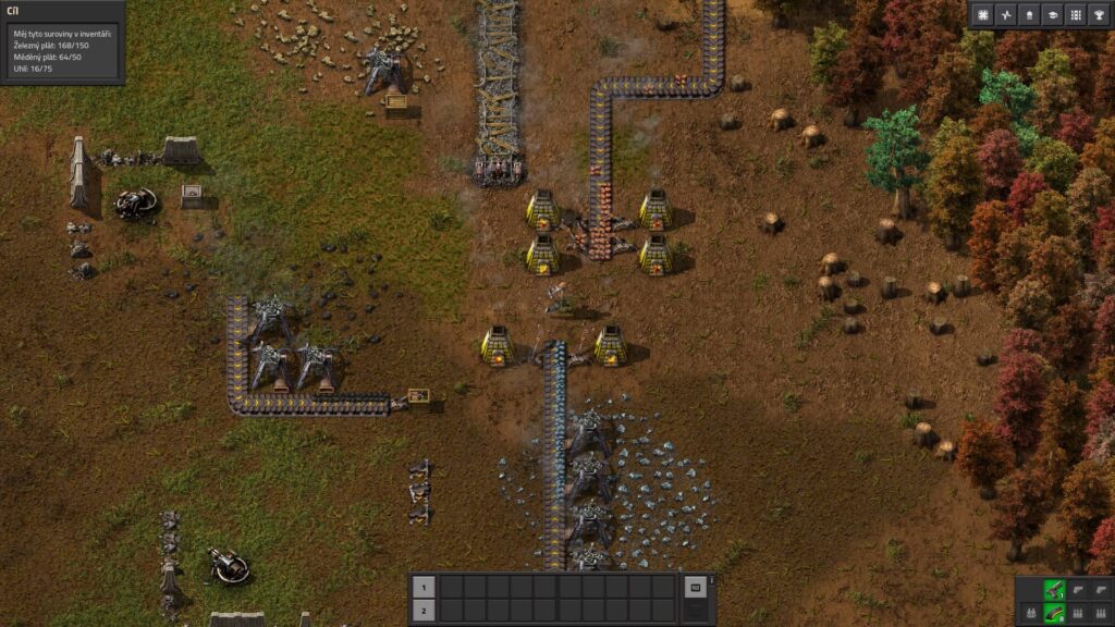 Factorio - pece