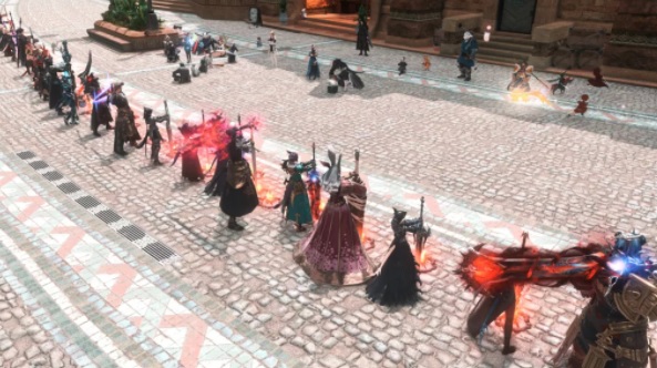 Final Fantasy 14 intro piete