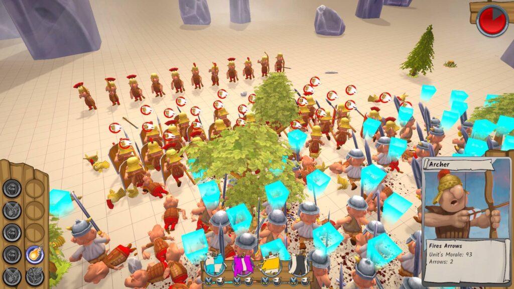 Gallic Wars Battle Simulator - jednotky