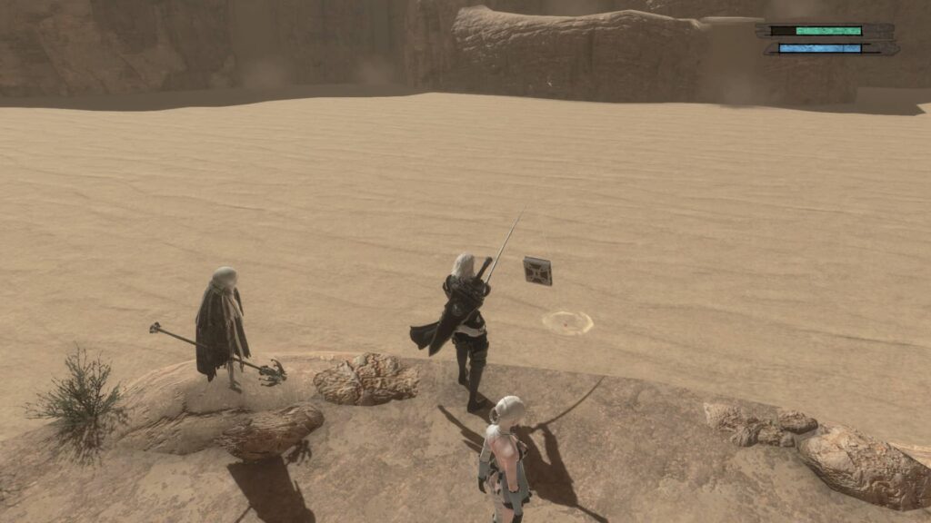 NieR Replicant – rybařit se dá i na poušti!