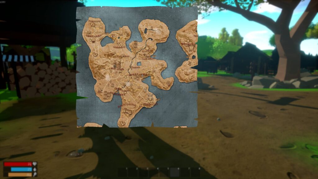 The Warhorn – mapa světa