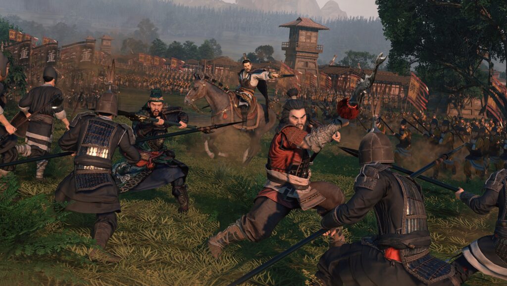 Total War Three Kingdoms fight