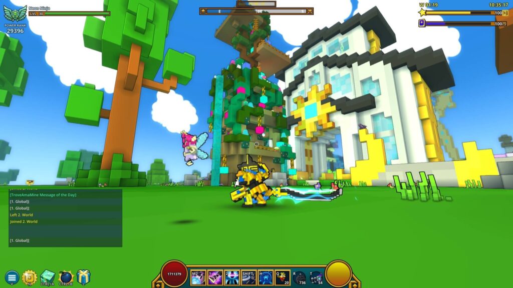 Trove connerstone na hubworld