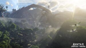 Avatar Frontiers of Pandora levitující skály