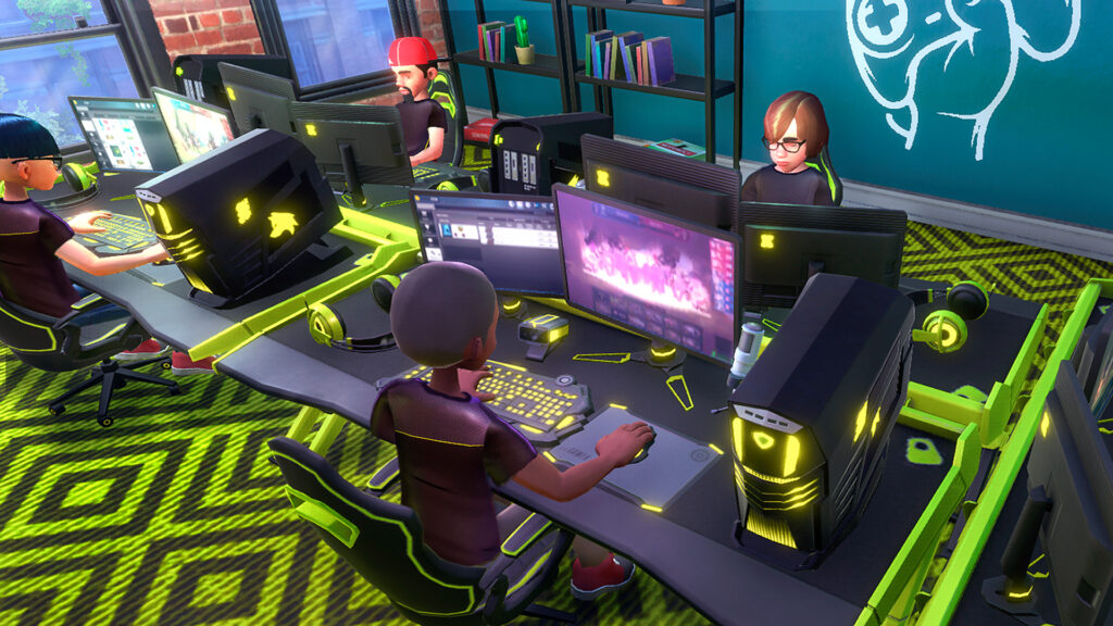 Esports Life Tycoon fight