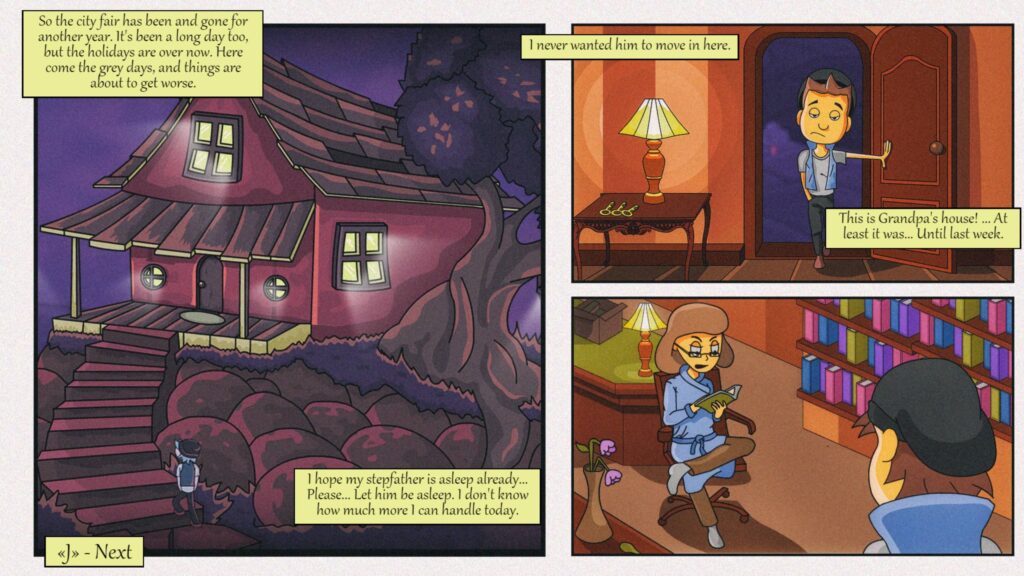 Fearmonium – příběh vyprávěň skrze komiks
