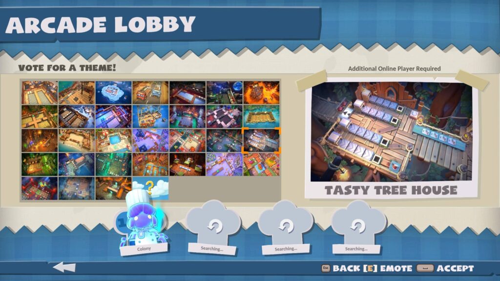 Overcooked! All You Can Eat – lobby