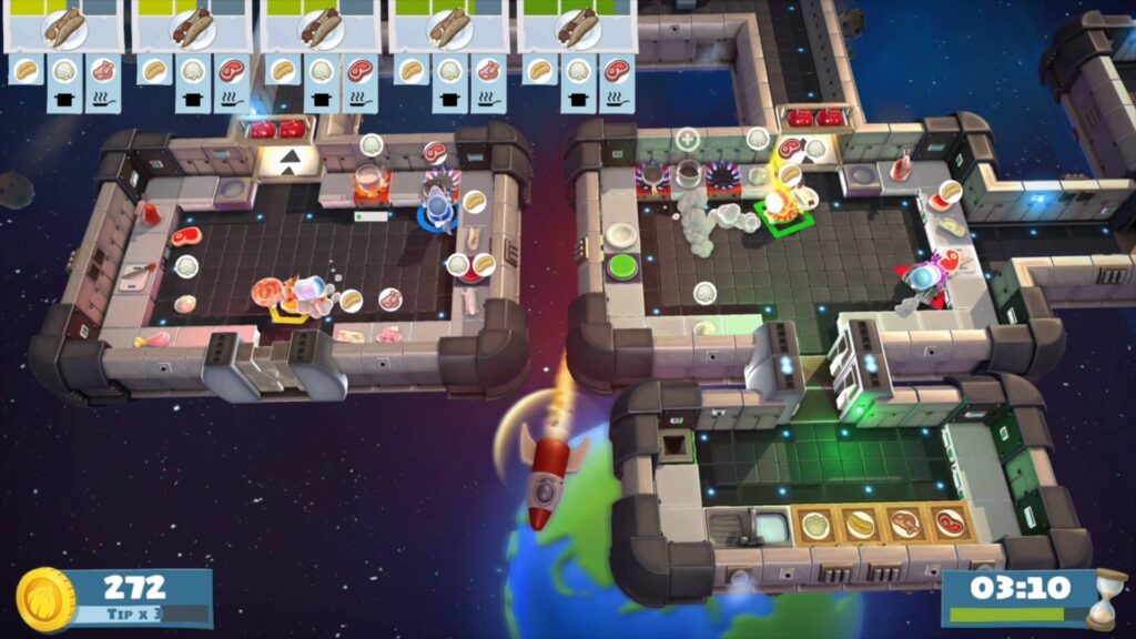 Overcooked! All You Can Eat – vesmírná stanice