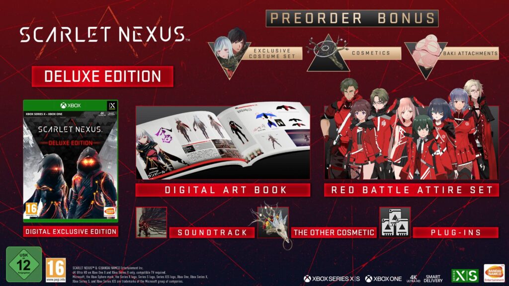 Scarlet Nexus – Deluxe edition