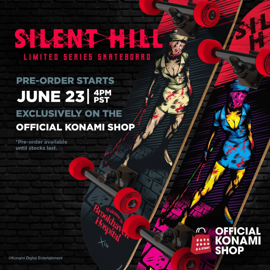 Silent Hill – skateboard edice