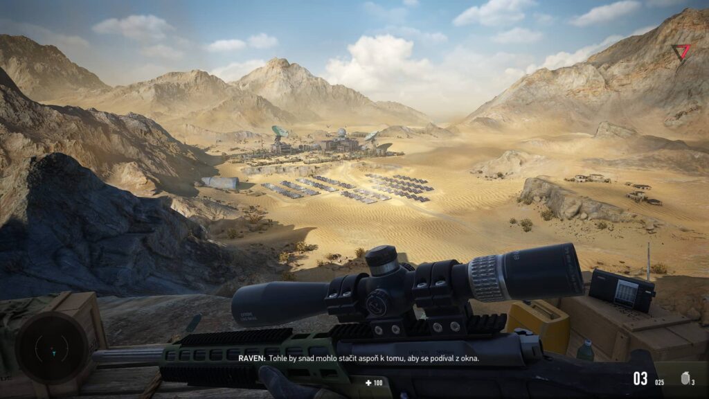 Sniper Ghost Warrior Contracts 2 - nepřátelská základna