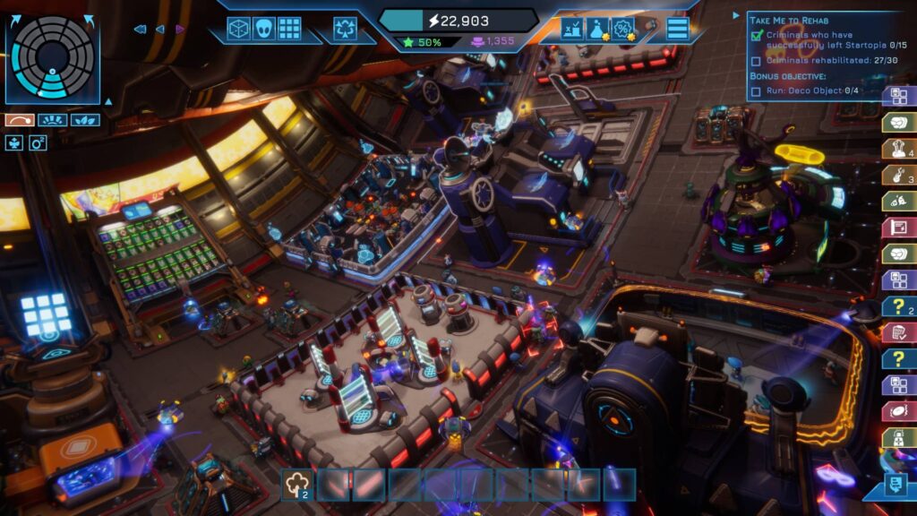 Spacebase Startopia - pokročilá základna