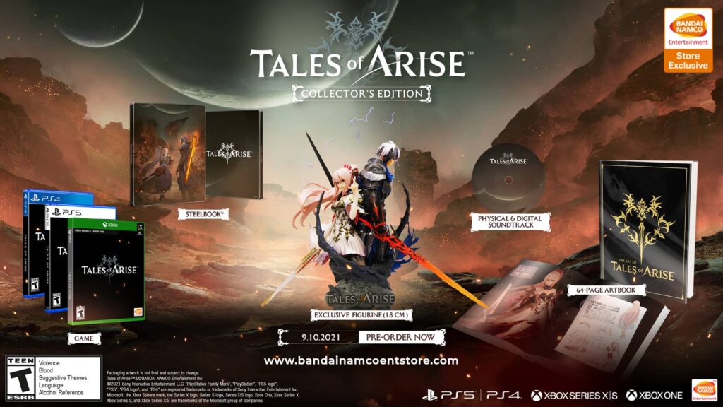 Tales of Arise – kolektorka