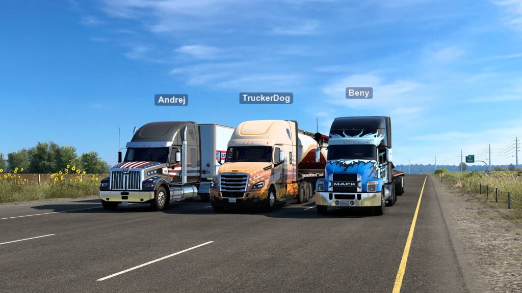 American Truck Simulator - hra pro více hráčů
