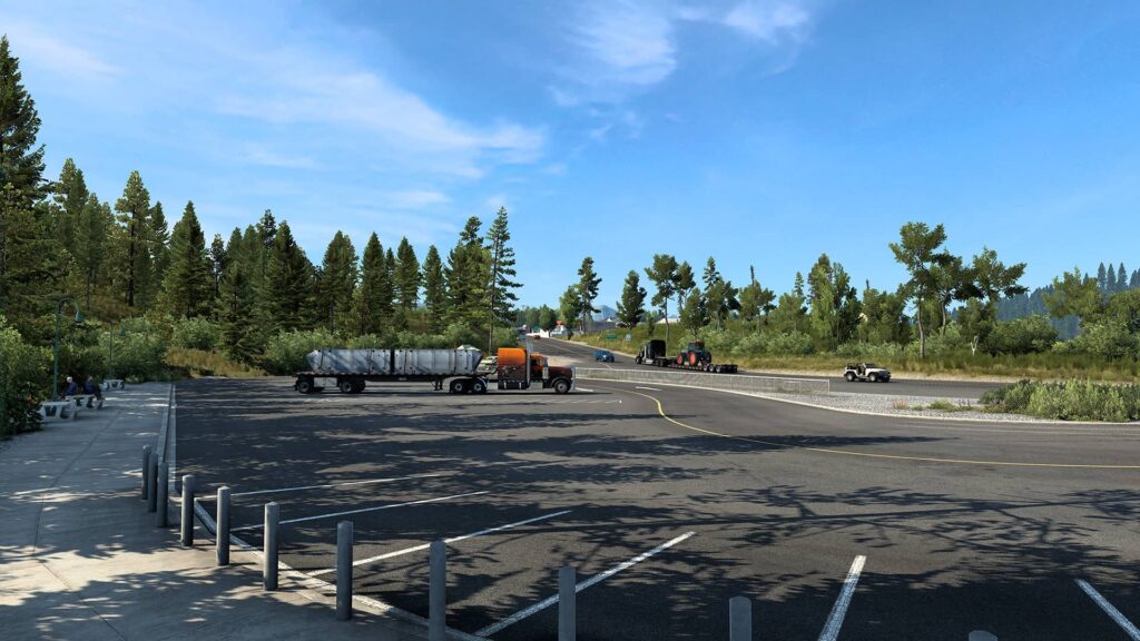American Truck Simulator - odpočívadlo