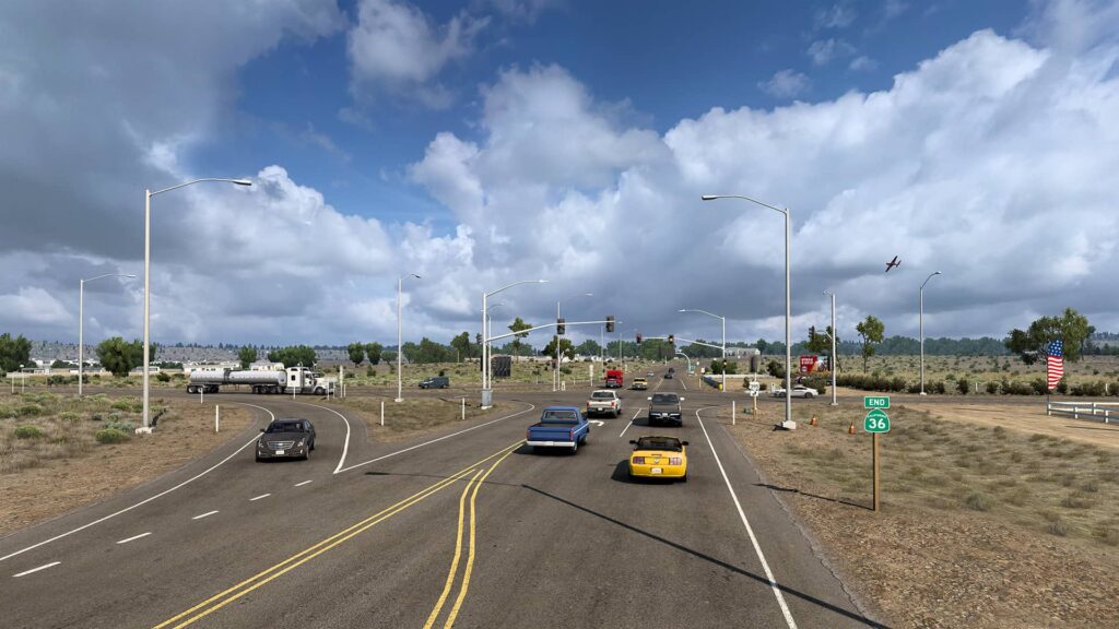 American Truck Simulator - silnice v Kalifornii