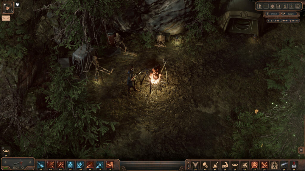 Encased camping