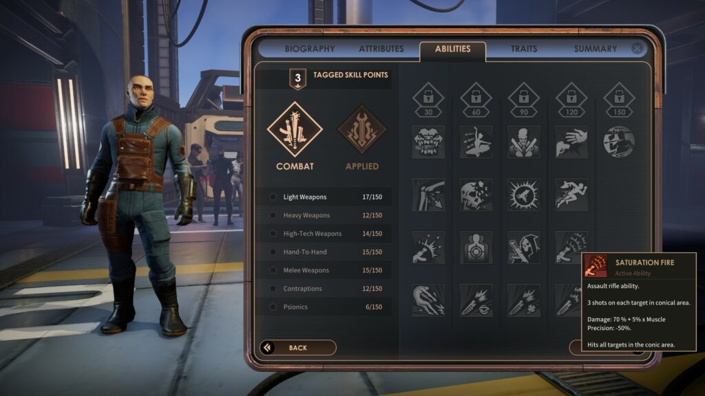 Encased skills