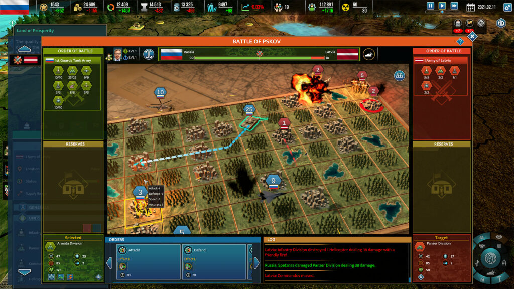 Realpolitiks II battle