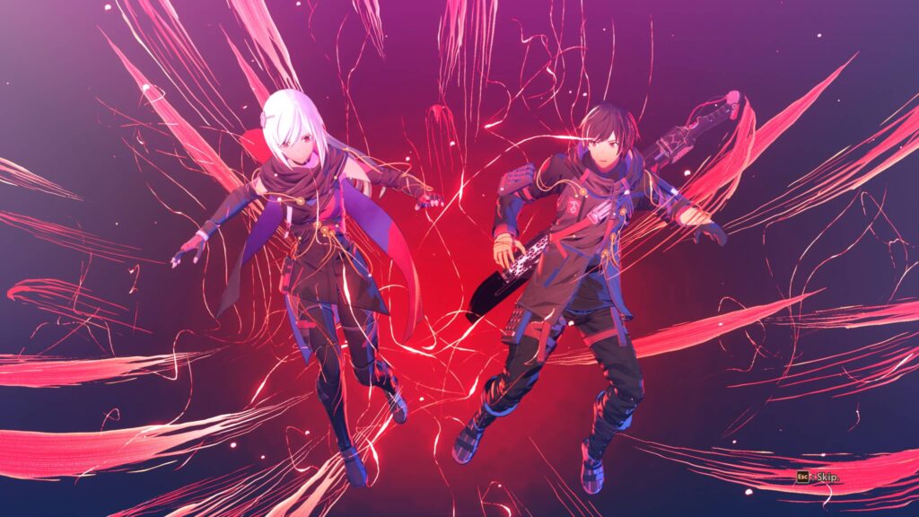 Scarlet Nexus – red strings