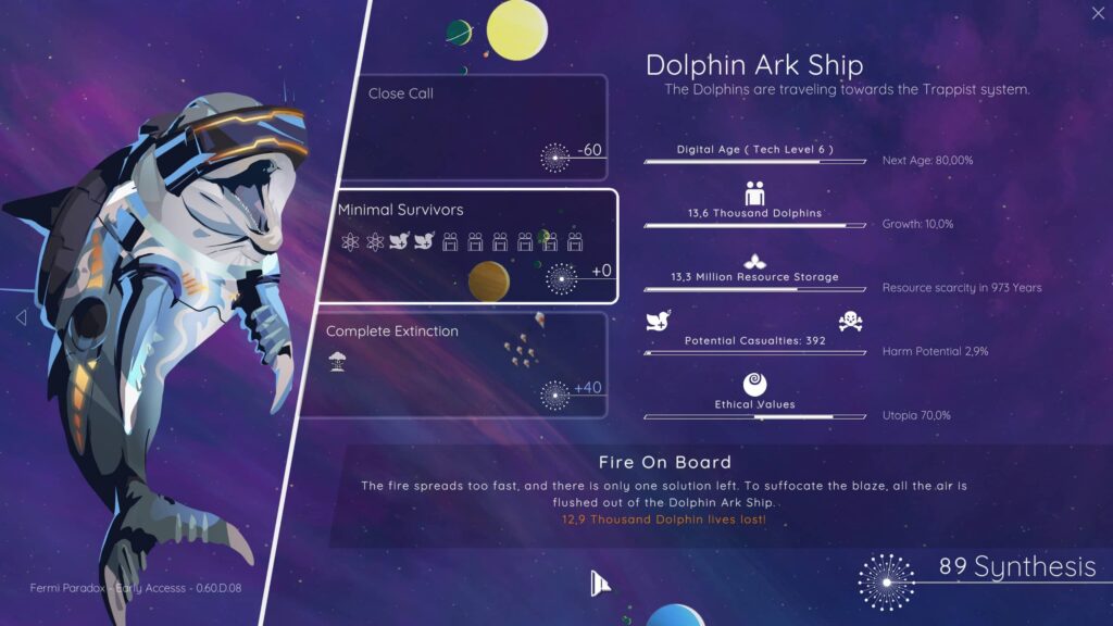 The Fermi Paradox - Dolphin Ark Ship
