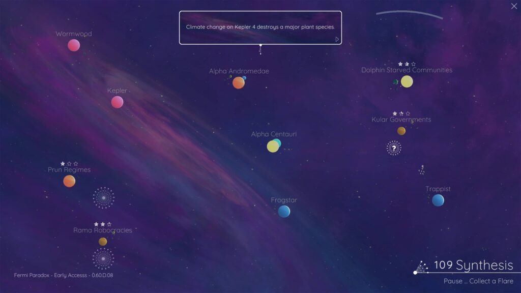 The Fermi Paradox - mapa