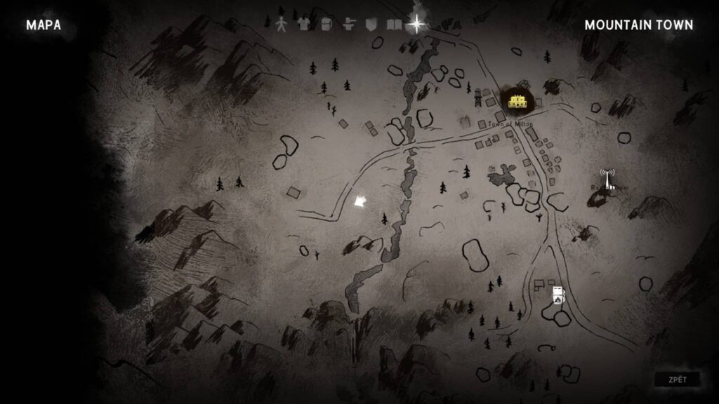 The Long Dark mapa