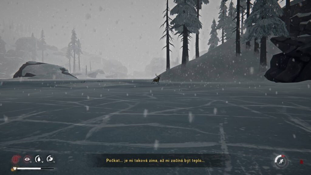 The Long Dark sněží