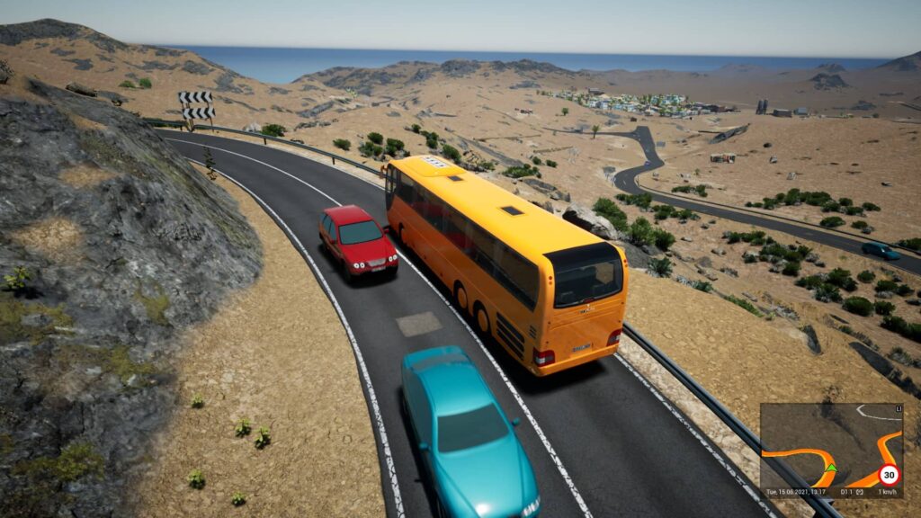 Tourist Bus Simulator - výhled