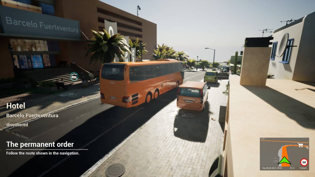 Tourist Bus Simulator - hotel