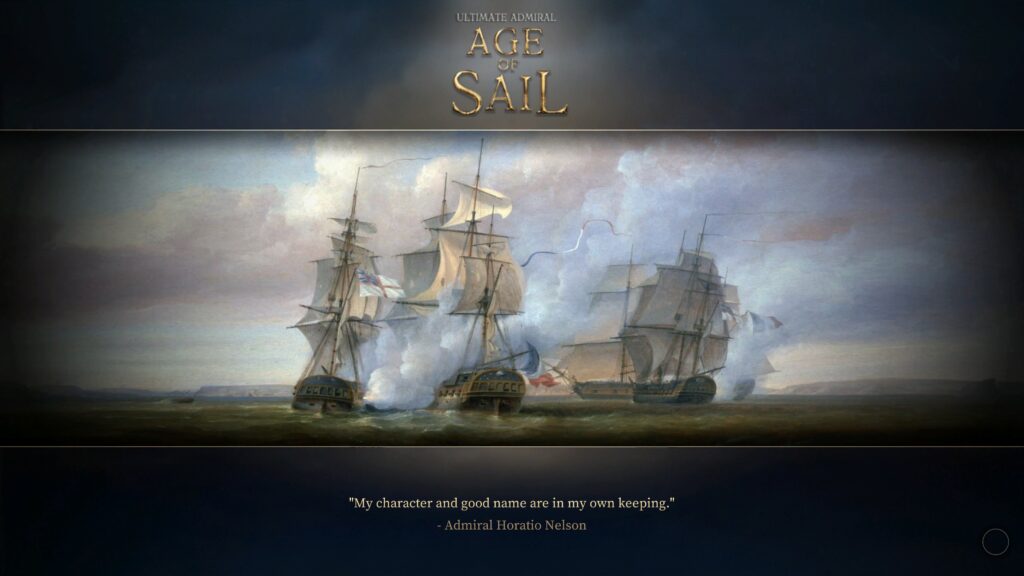 Ultimate Admiral Age of Sail intro