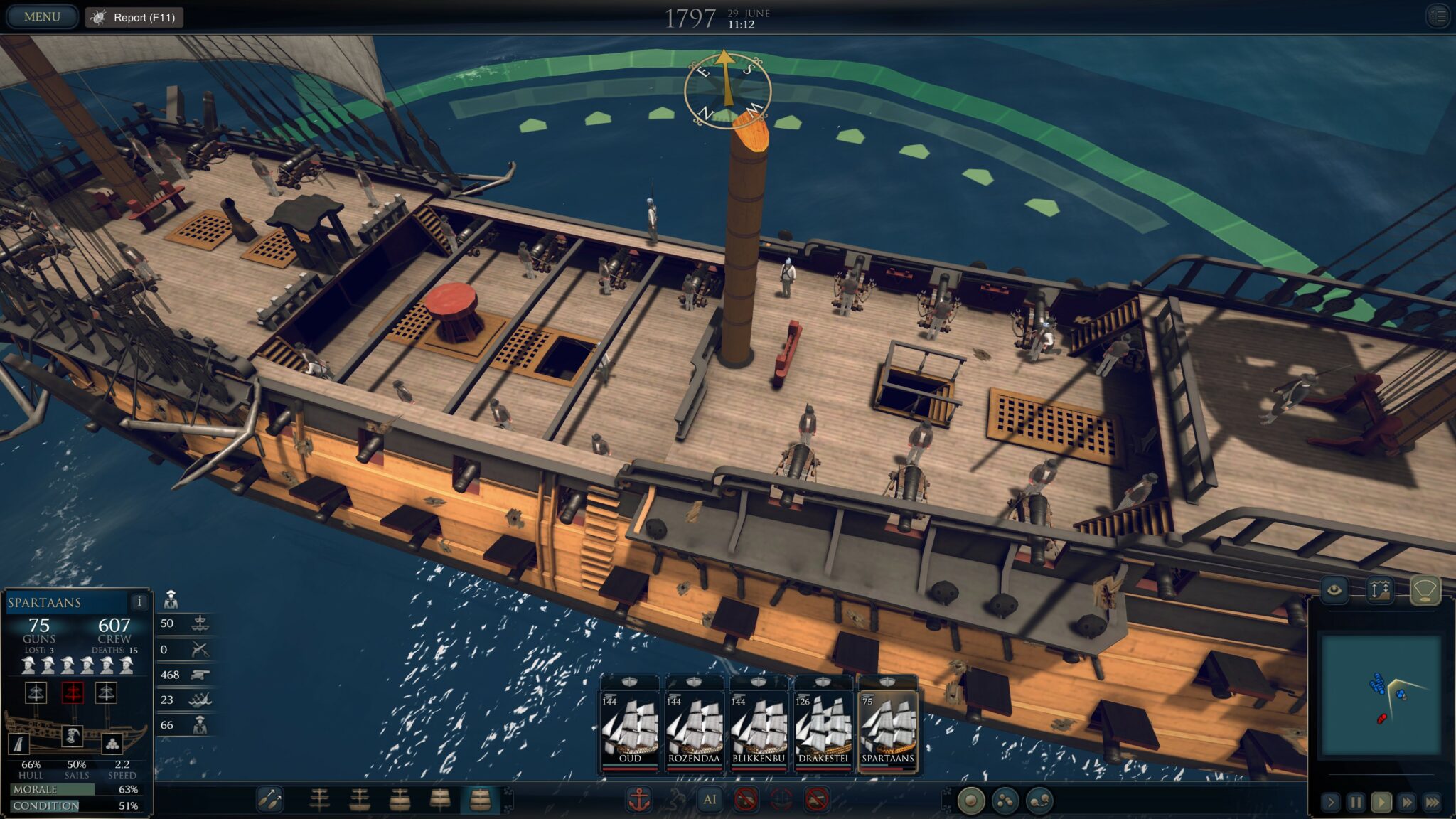 Ultimate Admiral Age of Sail Hornblower by žasnul Gaming Professors