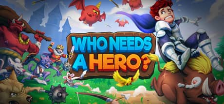 Who Needs a Hero – logo