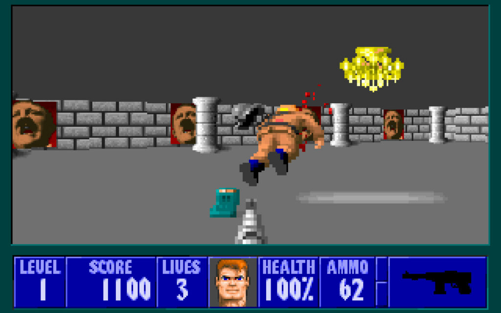 Wolfenstein 3D dead