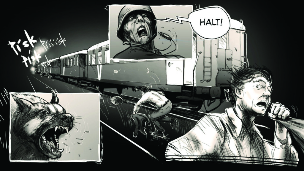 ATTENTAT 1942 - útěk
