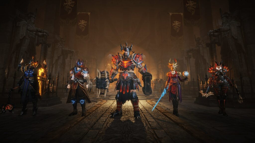DIABLO IMMORTAL . charaktery