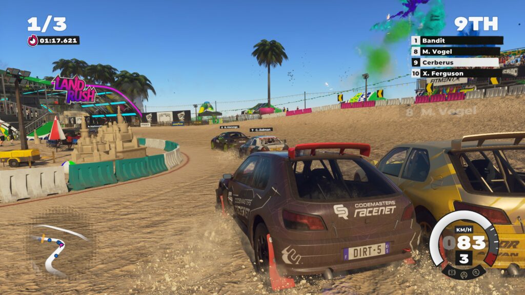 Dirt 5 catch