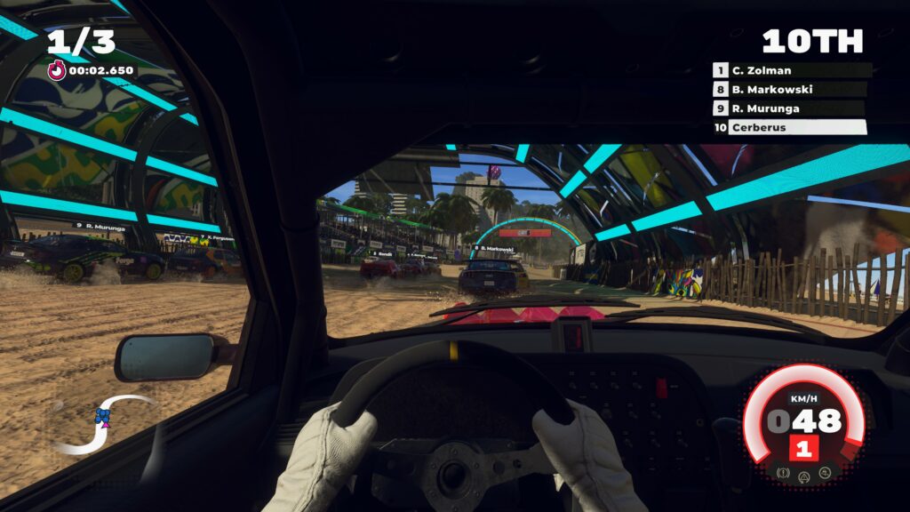 Dirt 5 cockpit