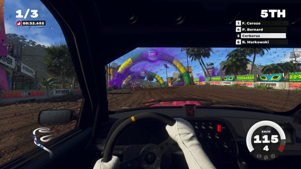 Dirt 5 lets rock