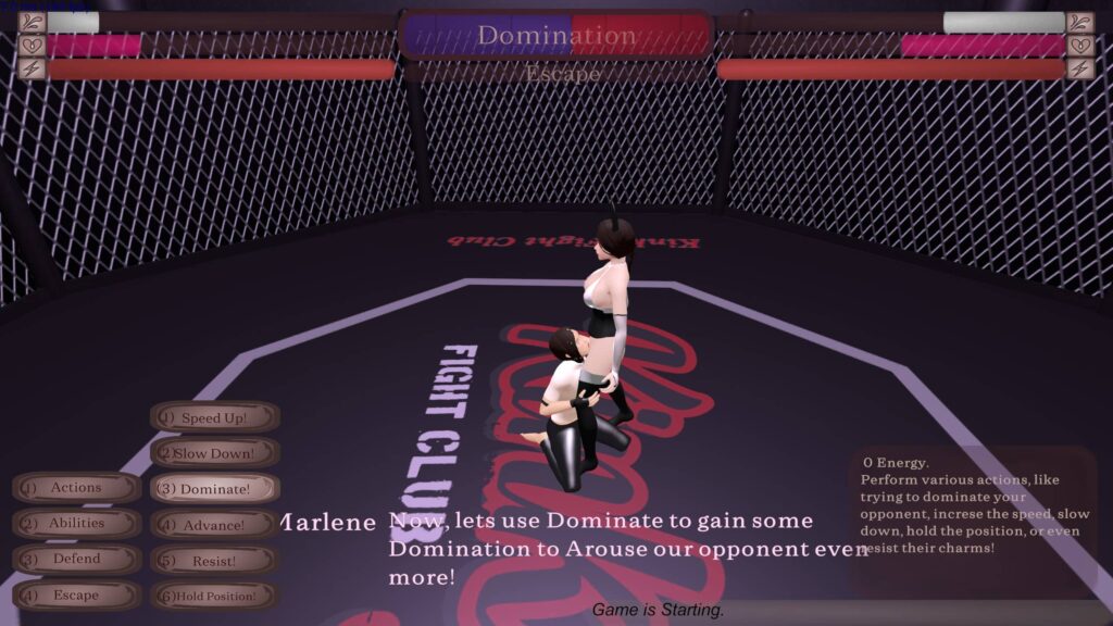 Kinky Fight Club – cvičný zápas