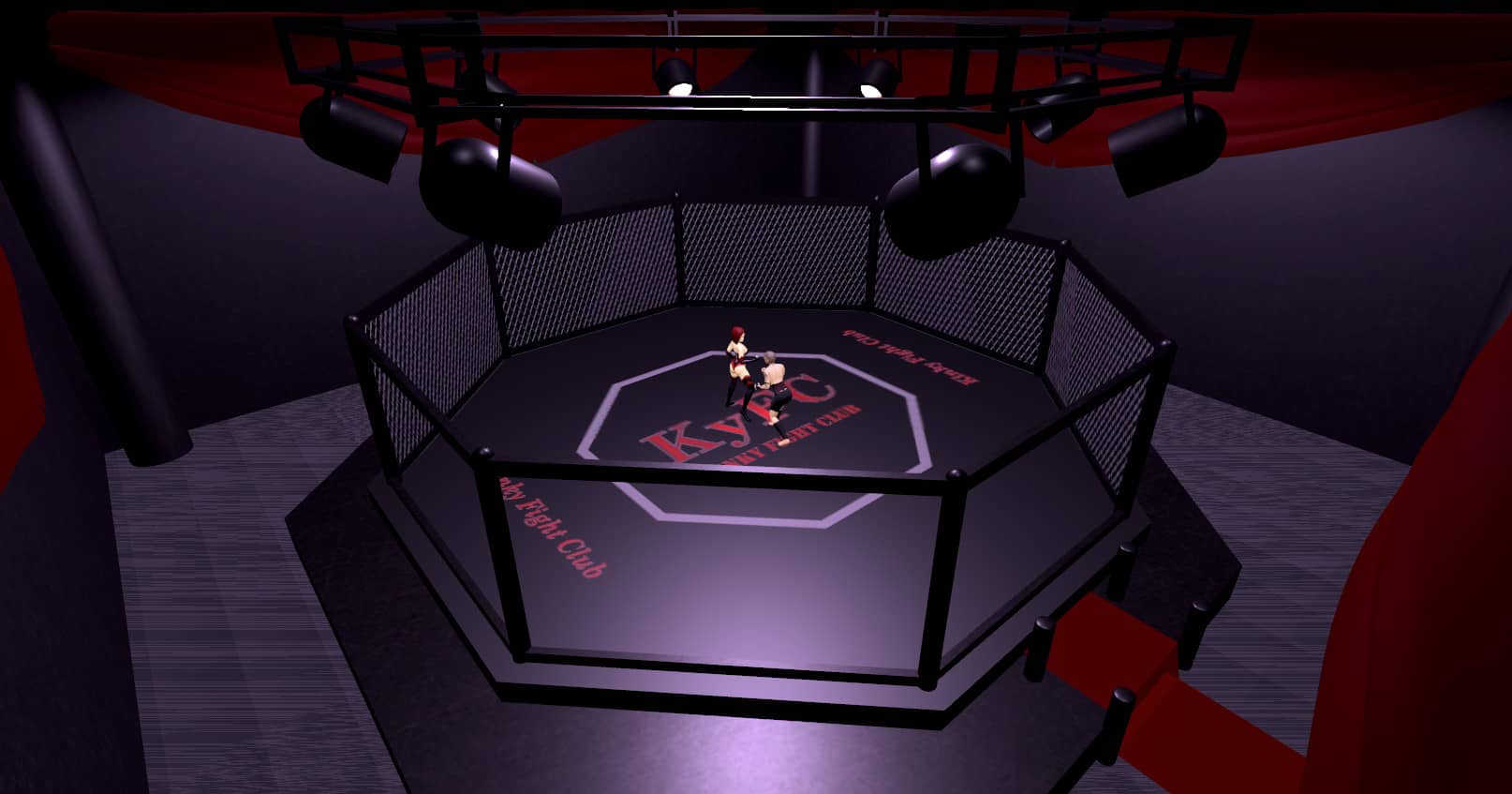Kinky fight club – logo