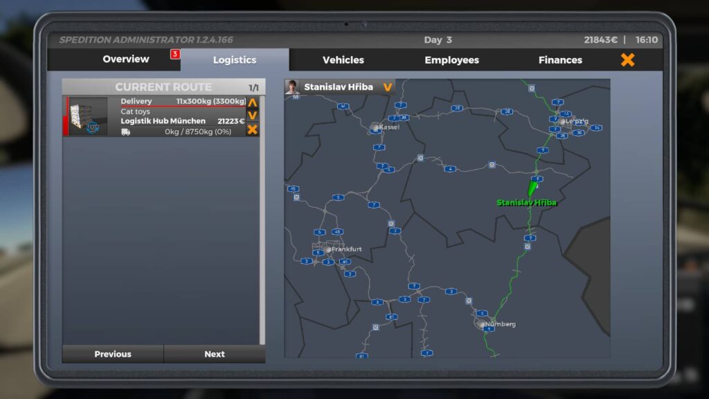 On The Road Truck Simulator - mapa