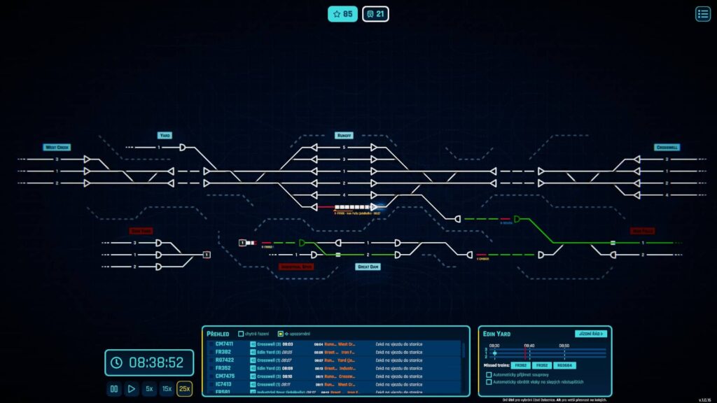 Rail Route - jízdní řád