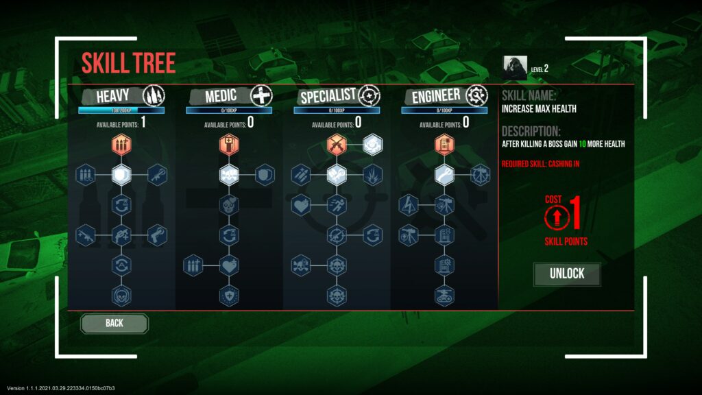 Ultimate Zombie Defense skills